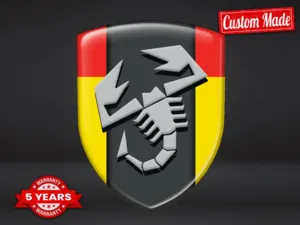 Fiat Abarth Große Autosticker Modern Edition Maximal Robust